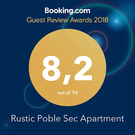 Rustic Poble Sec Apartman *